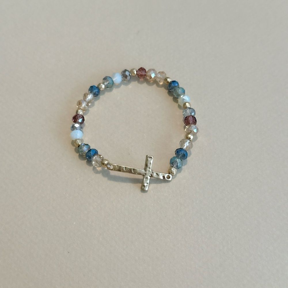 Boho cross bracelet M1045
